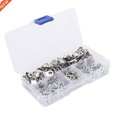 80Pcs/box D Rng Pcture Hanger Kt ron Sngle Hook Pcture
