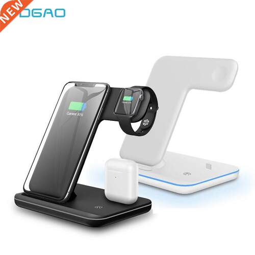 Charger Standi Phone Wireless Apple Watch DockFDGAO--Airpods