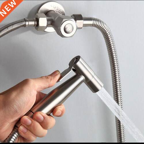 Handheld Toilet Bidet Faucet Sprayer Stainless Steel Bathroo