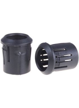 20pcs Black Plastic Lamp LED Diode Holder Black Clip Bezel