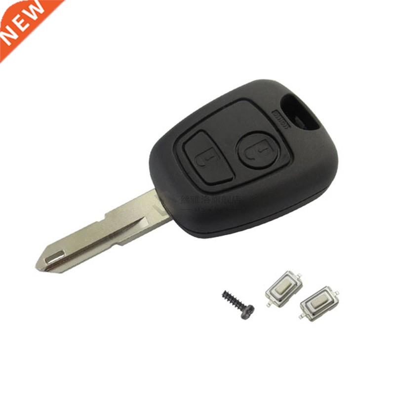 for Peuot 106 206 306 406 Key Shell 2 Button NE73 Blade Re