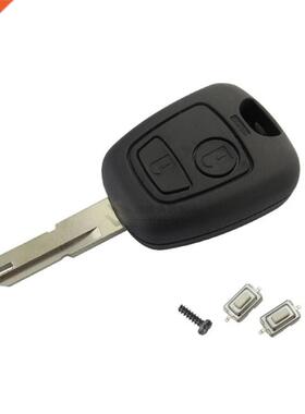 for Peuot 106 206 306 406 Key Shell 2 Button NE73 Blade Re
