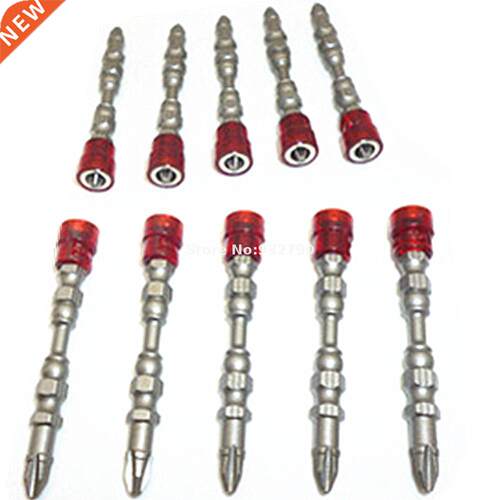 10pcs Drywall Bit 65mm Phillips Bits Plasterboard Head Screw