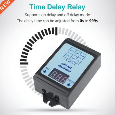 6~80V Voltage Monitoring Relay Time Delay Relay Charging Dis