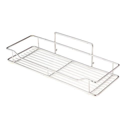 Stainless Steel Bathroom Storage Shelf Punch-Free Kitchen Ba