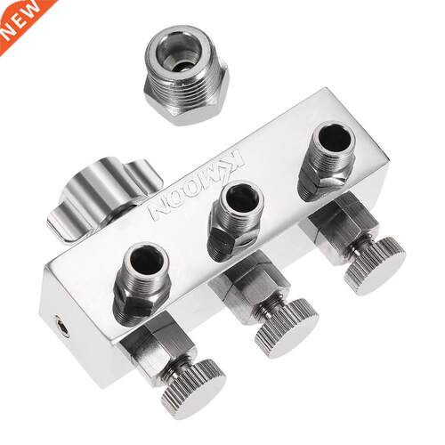 KKmoom High-quality -Way Airbrush Air Hose Splitter With Re