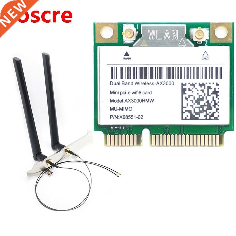 AX200 Mini PCI-E AX3000 Wi-Fi 6 Wireless Adapter Dual Band B 文具电教/文化用品/商务用品 文创/手作/文化用品 原图主图