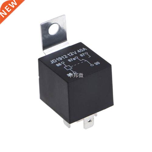 Waterproof Car Relay DC 12V 40A 4Pin Automotive Fuse Relay N