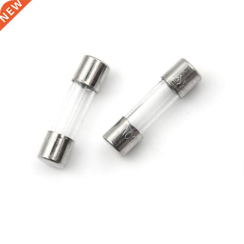 10Pcs 250V 0.05A 50mA Quick Fast Blow Glass Fuses Tubes 5mm
