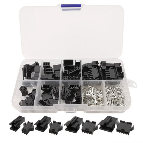 200Pcs/Box 2.54mm 2/3/4/5 Pin Male Female Housing Pin Header
