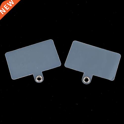 2pcs Universal Rope Small Card Pvc Gasket Universal Lanyard