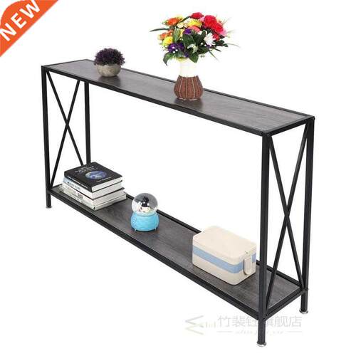 120X23X73.5cm 2 Ter Console Sde Table Retro ndustral S