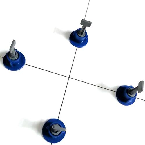 100Pcs Flat Ceramic Floor Wall Construction Tools Reusable T