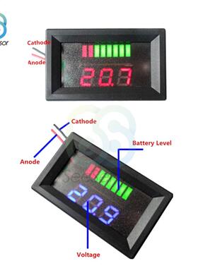 6V 12V 24V 36V 48V ACD Lead Battery Charge Level ndcator