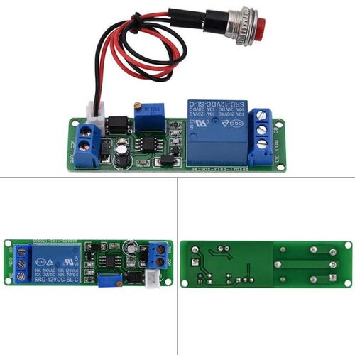 DC 12V Time Delay Relay Adjustable Time Relay Module Delay S