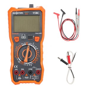 118B 20A Digital Multimeter 6000 Counts NCV HFE True-RMS 100