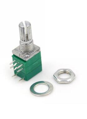 Newest 1pcs 8pin RV097NS Dual Potentiometer B50K With Switch