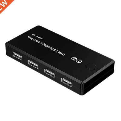 Four Port Usb Distributor Splits Two Into Four Switching Com