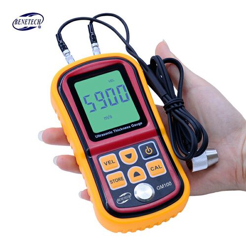 GM100 Digital LCD display Ultrasonic Thickness Gauge Metal T