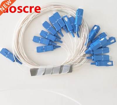 PVC 1x16 Plc G657A1 Splitter FTTH Fiber-Optic SC/APC SM 1m 1