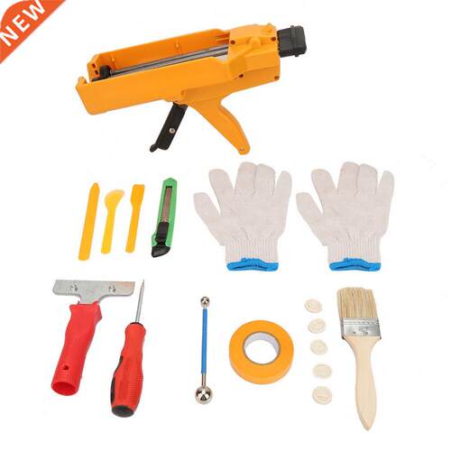 19 Pcs Tile Seam Construction Tool Set Double Tube Tile Glue