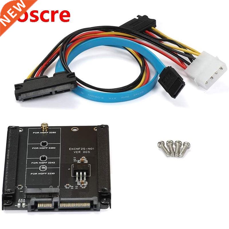 M.2 NGFF to SATA3 Adapter Card, for M.2 Key B-M SSD Solid St