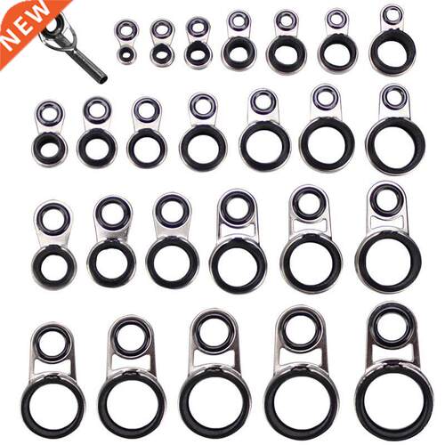 4Pcs/Bag Rock FishingRod Guide Ring Guide Eye Top Rings Long