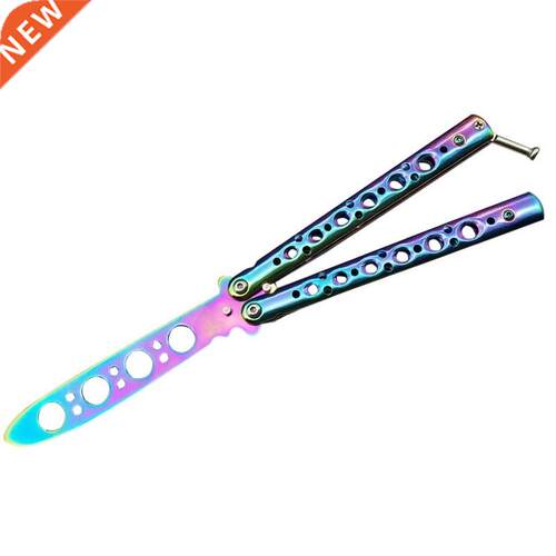 2021 STainleSS STeel Knife BuTTerfly Training Knife 3Cr13Mov
