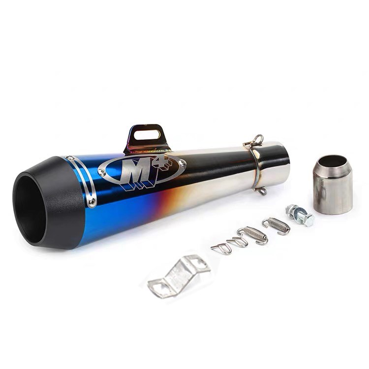 51mm Motorcycle Exhaust Muffler Pipe M4 Large Displacement P