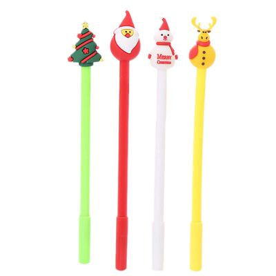 Christmas Gel Pen Cartoon Creative Learning Stationery Stude