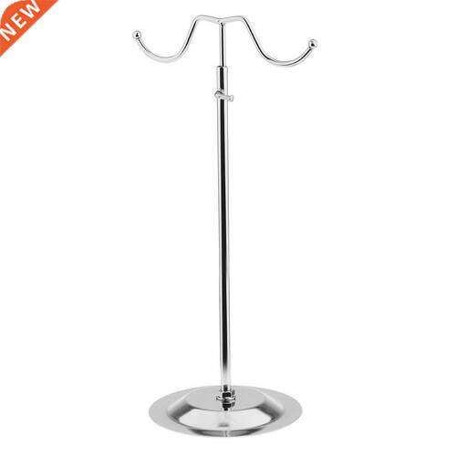 Double hook handbag holder, heght adjustable