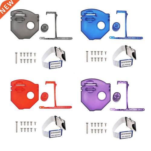 Transparent SD Card Extender Mount Kit Memory Extension Adap