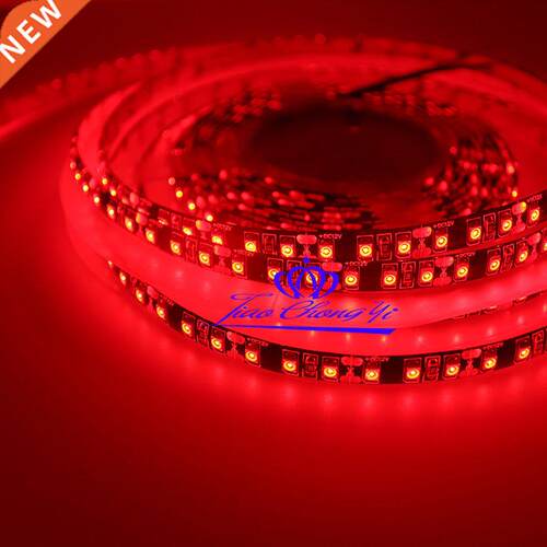 5M 2835 SMD 600Leds Red Flexible LED Strip DC12V Black PCB I