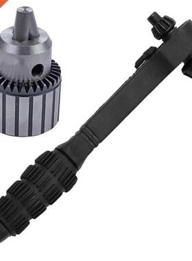 2 in 1 Universal Hand Drill Ratchet Key Wrench Drill Chuck S