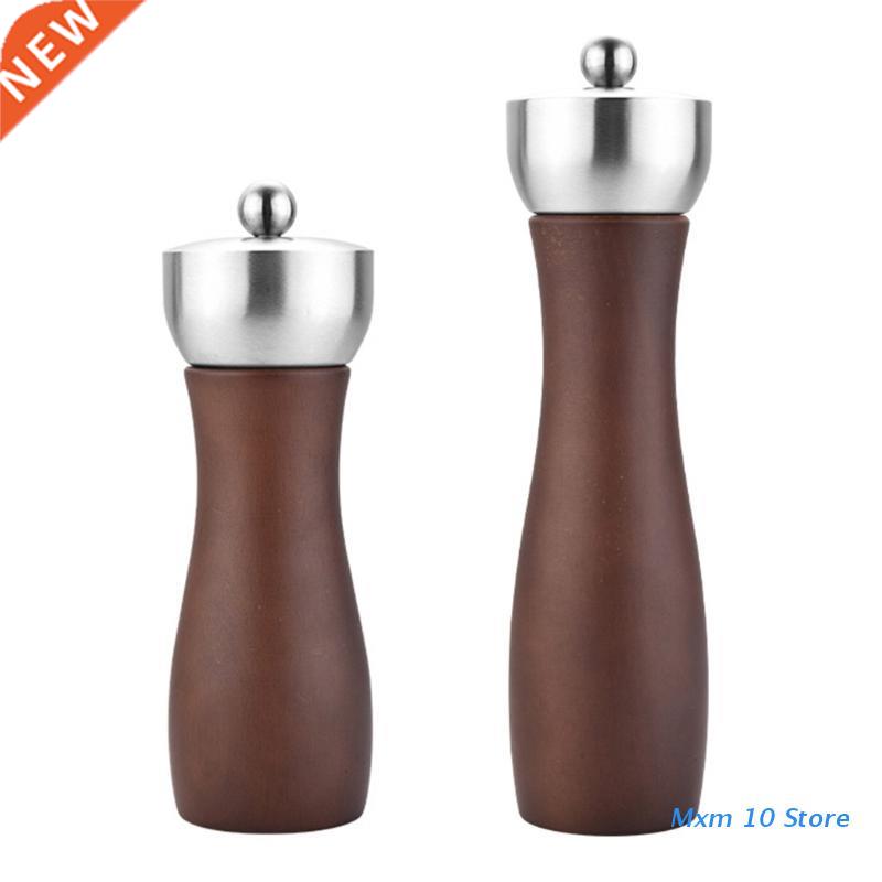 Strong Adjustable Ceramic Grinder Core Wood Spice Mill Home