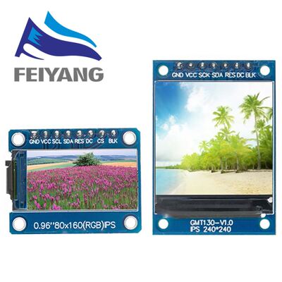 TFT Display 0.96 / 1.3 1.44 inch IPS 7P SPI HD 65K Full Colo
