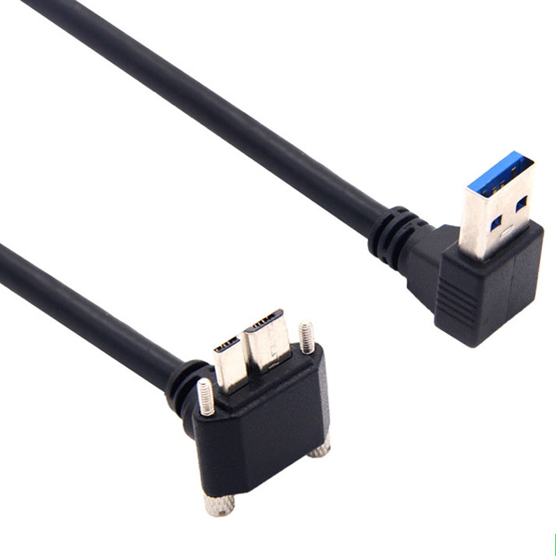 Double Bend USB 3.0 Type A 90 Degree UP&Down Angled