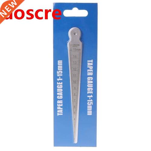 1-15mm ainless eel Taper Gauge Feeler Hole Metric Inch M