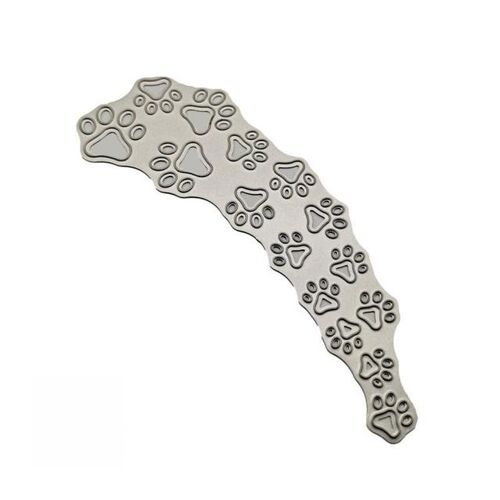 1Pcs Dog Paw Print Metal Cutting Dies Die Cut Craft Embossin