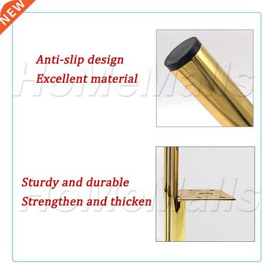4 Pcs of Metal Furniture Legs Black Gold Table Chair Sofa Le
