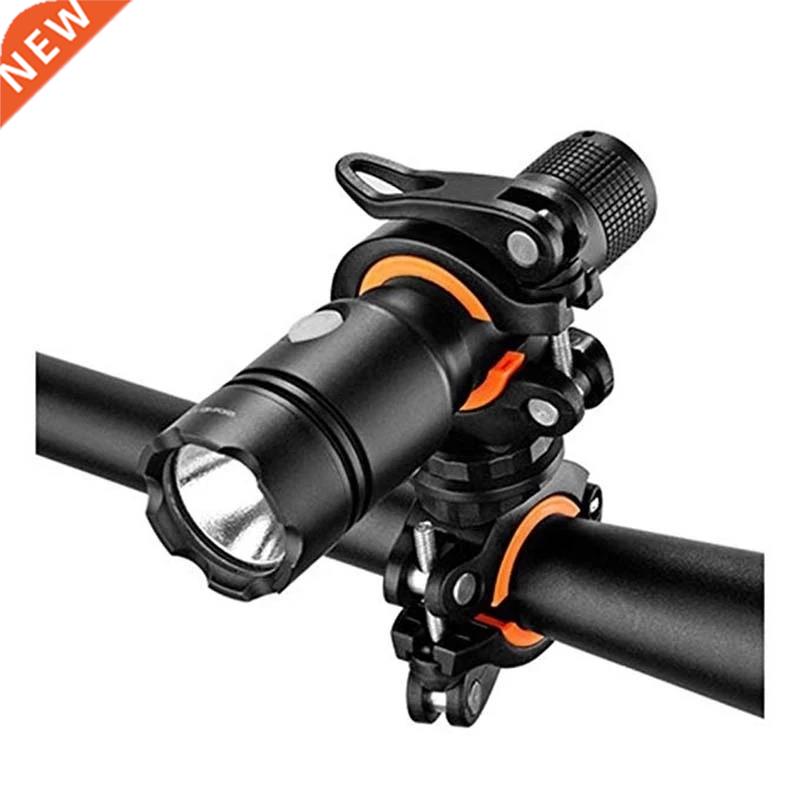 360 Degree Cycling Clip Clamp Rotation Bike Flashlight Torch图片