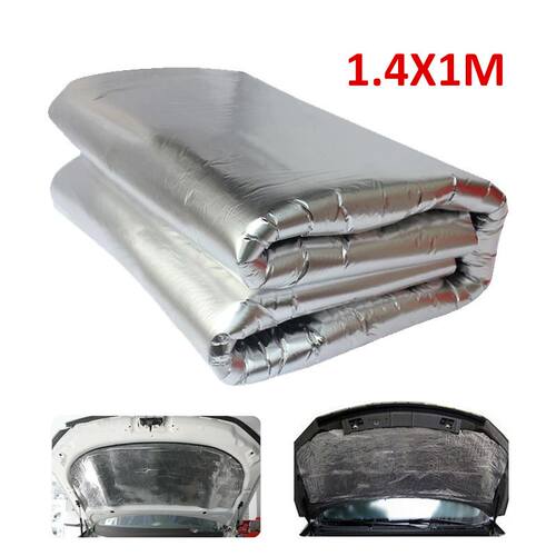 1.4x1M C Hood Engine Cover Heat Shield Mat 5mm Adhesive A