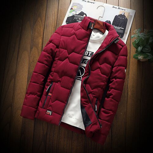 Autumn Winter Jacket Men Thicken Warm Cotton-padded Mens Jac