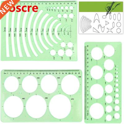 Templates Measurng Geometry Ruler S Stencls Drawng Se