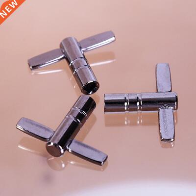 Drum Tuning Key Adjusting Wrench Silver Metal T-shaped 4 Squ