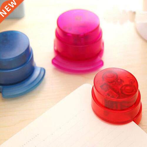 Transparent Staple-Free Stapler Home Paper Binding Binder Pa