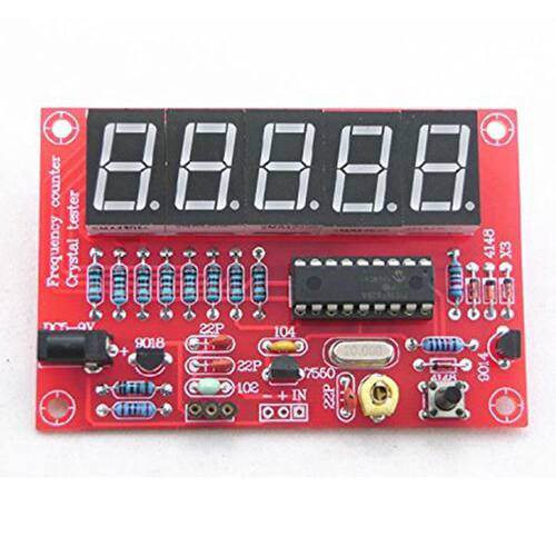 Kits 1Hz-50MHz Crystal Oscillator Frequency Counter Mete