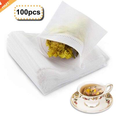100Pcs/Lot Teaags 9x 7CM Empty Scented Tea ags With String