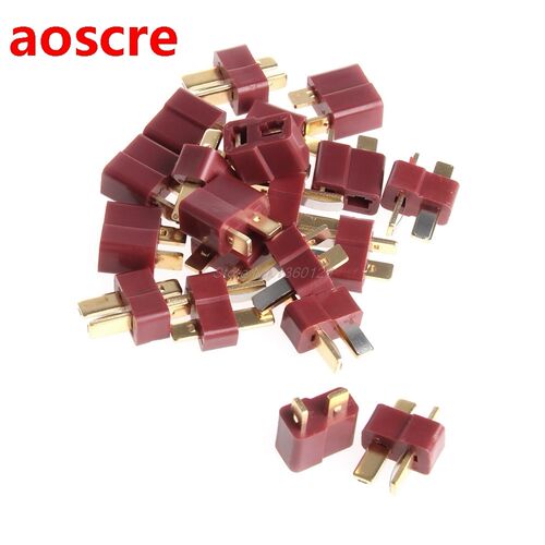 10Pairs 20Pcs T Plug Male  Female Deans Connectors Style Fo