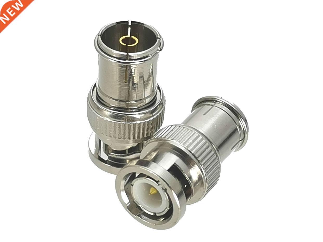 1Pcs Connector BNC Male plug to IEC PAL DVB-T Female Jack RF